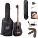 Складная акустическая гитара для путешествий. KLOS Acoustic Travel Guitar 4